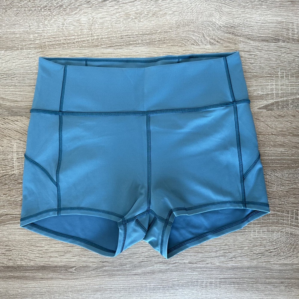 lululemon athletica Teal Athletic Shorts